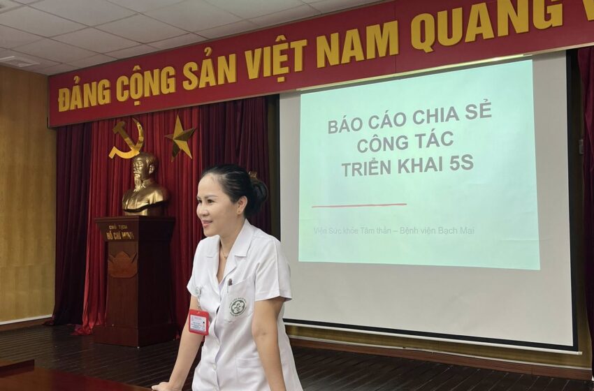 GIAO LƯU HỌC HỎI GIỮA LIÊN KHOA ĐIỀU DƯỠNG: CÙNG NHAU LAN TỎA GIÁ TRỊ 5S
